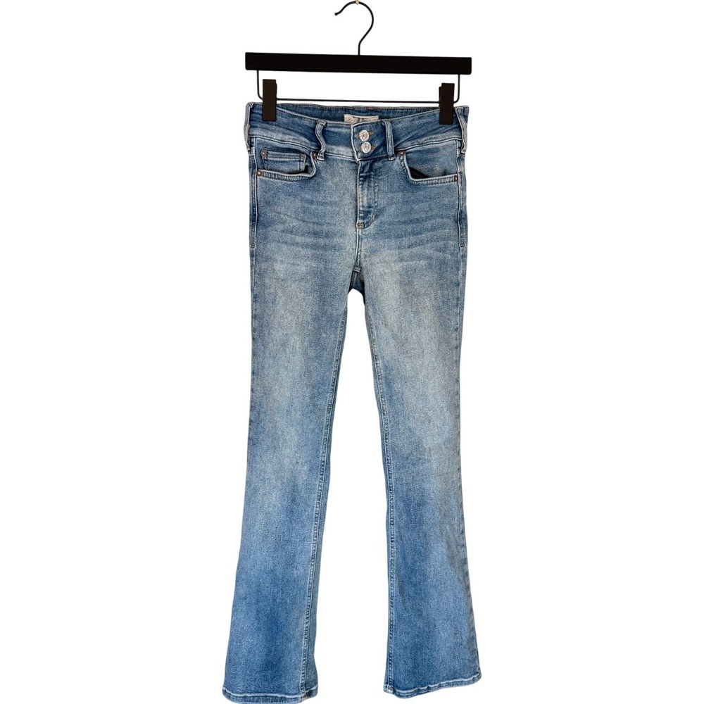 Free People We The Free High Rise Flare Jeans Size 25